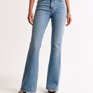 Abercrombie & Fitch Vintage High Rise Flare Jean